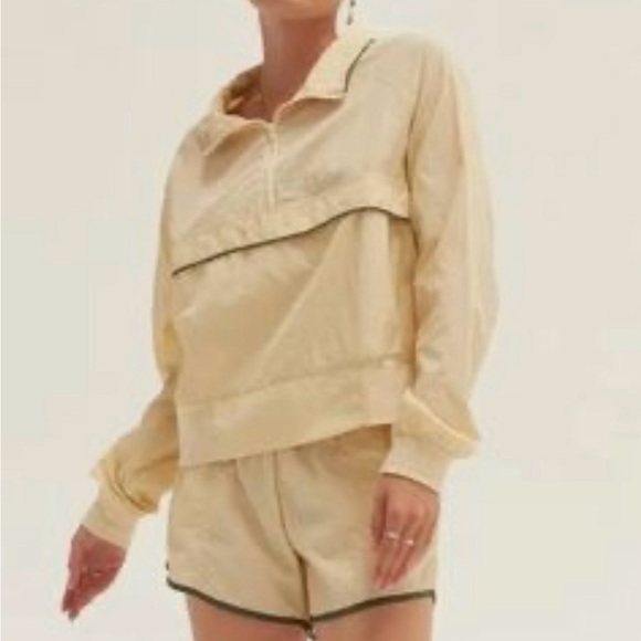 Bohme Cream windbreaker Jacket - Picture 1 of 4